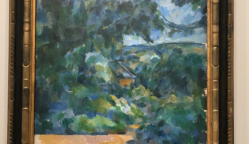 Paysage bleu - Paul Cézanne (1904-06)