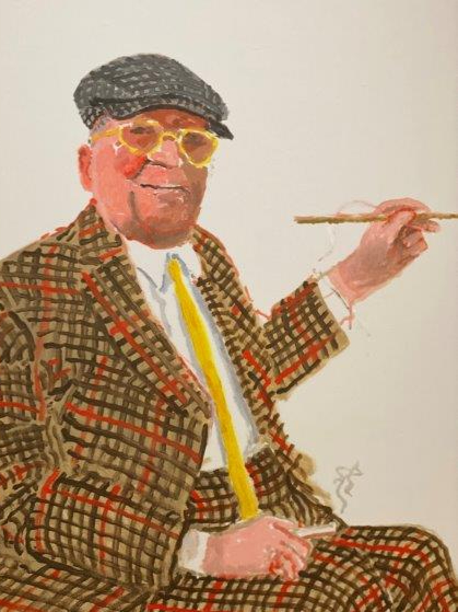 Autoportrait - DAVID HOCKNEY NORMANDISM      ROUEN