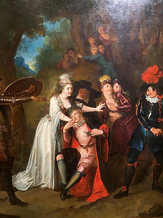 Don Quichotte, 1716, exposition Régence, Carnavalet
