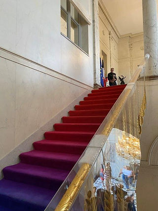 Vestibule et escalier Murat, Élysée