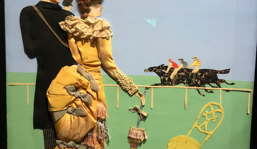 La course de chevaux (1930), Alice Halicka