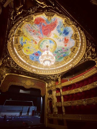 salle de l'Opéra Garnier à Paris