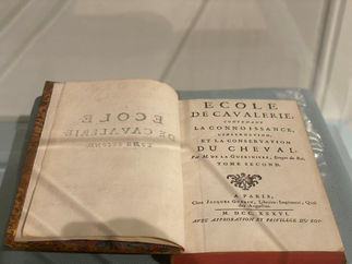 Livre école de cavalerie, Musée du Domaine de Marly