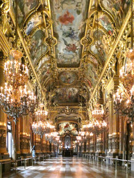 Grand Foyer de l'opéra        de Paris