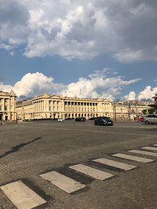 Hôtel de la Marine et rue Royale