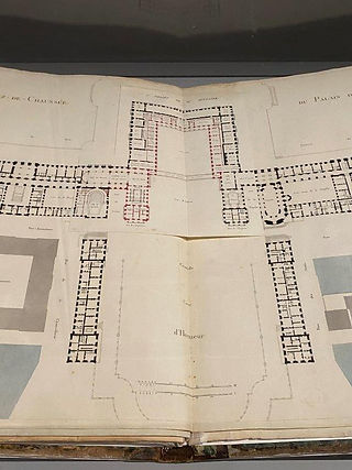 Plan Alexandre Dufour, Exposition Soieries Versailles Grand Trianon