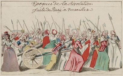 Marche des femmes sur Versailles