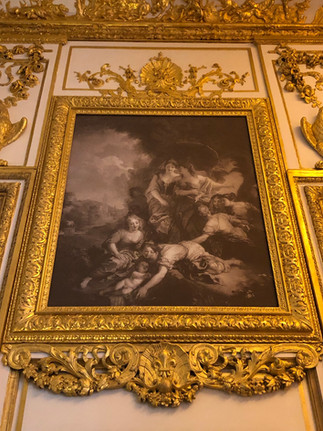 antichambre des chiens          château de Versailles