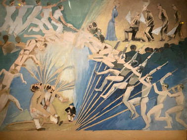 Robert Lotiron Exposition Musée Marmottan artistes et sport Paris 2024