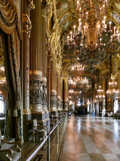 Grand Foyer de l'opéra        de Paris