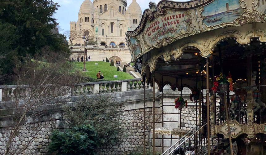 Montmartre Sacré Coeur à Paris