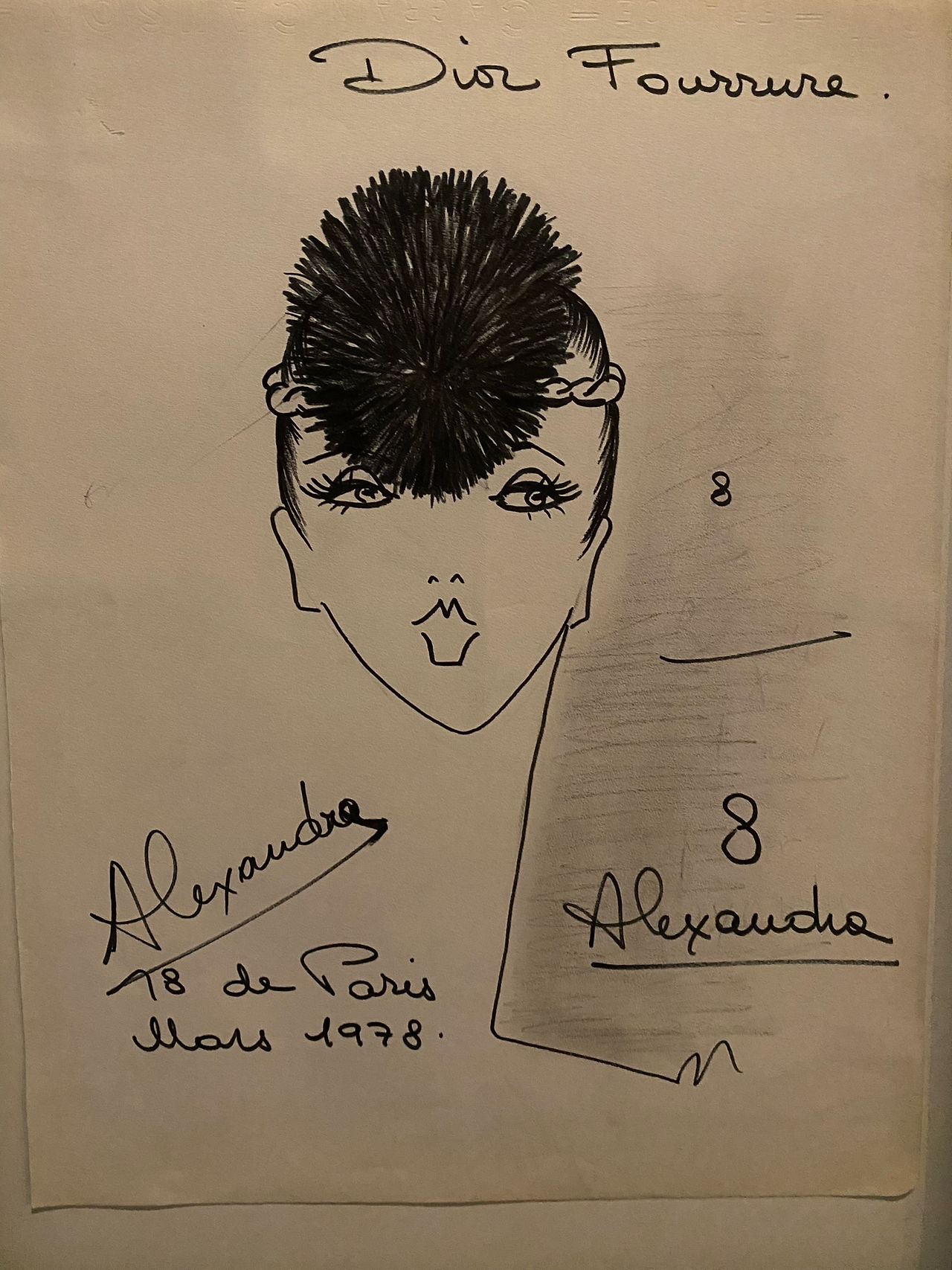 Alexandre de Paris pour Dior - "Des Cheveux et des Poils" au Mad Paris