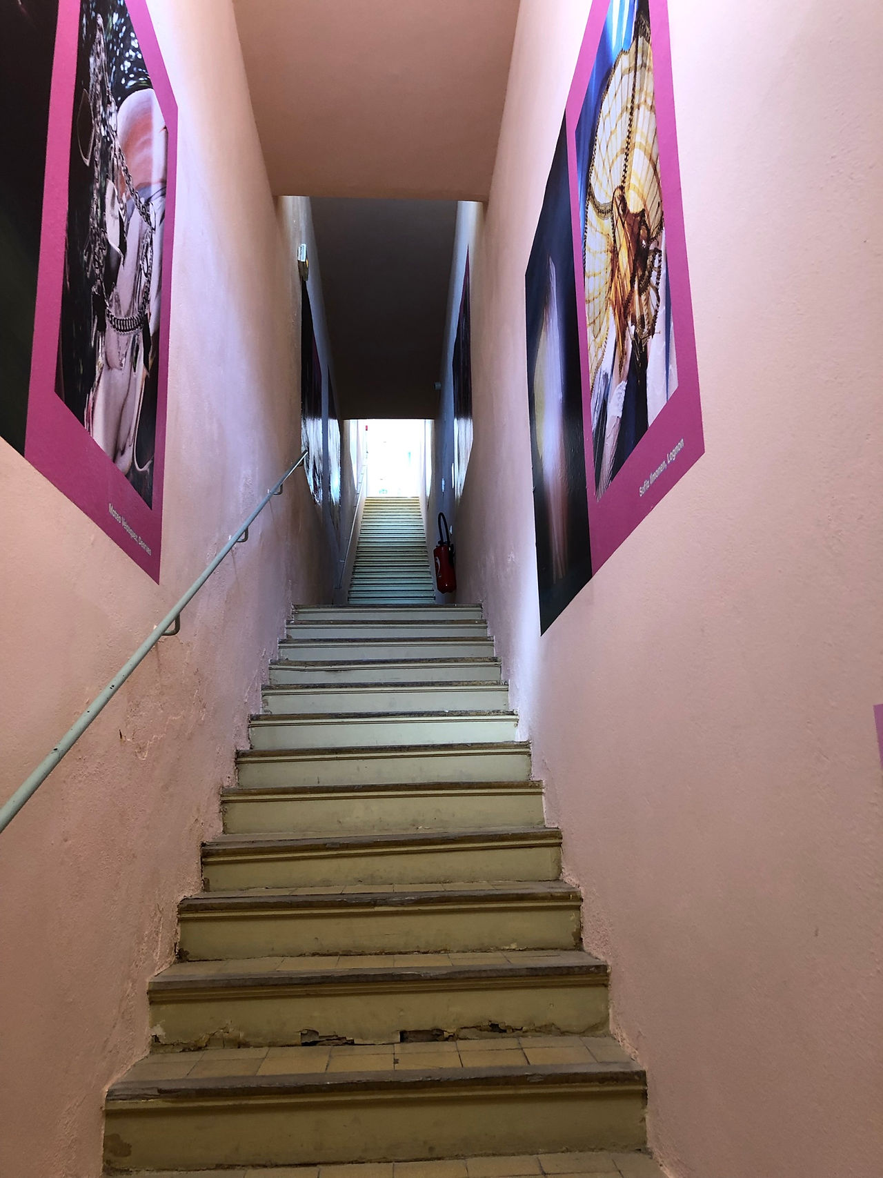 Villa Noailles, escalier, 2022