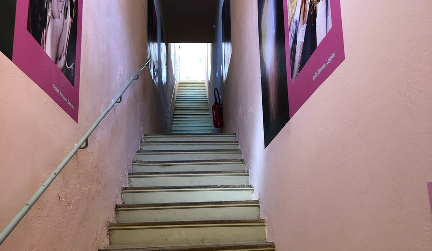 Villa Noailles, escalier, 2022