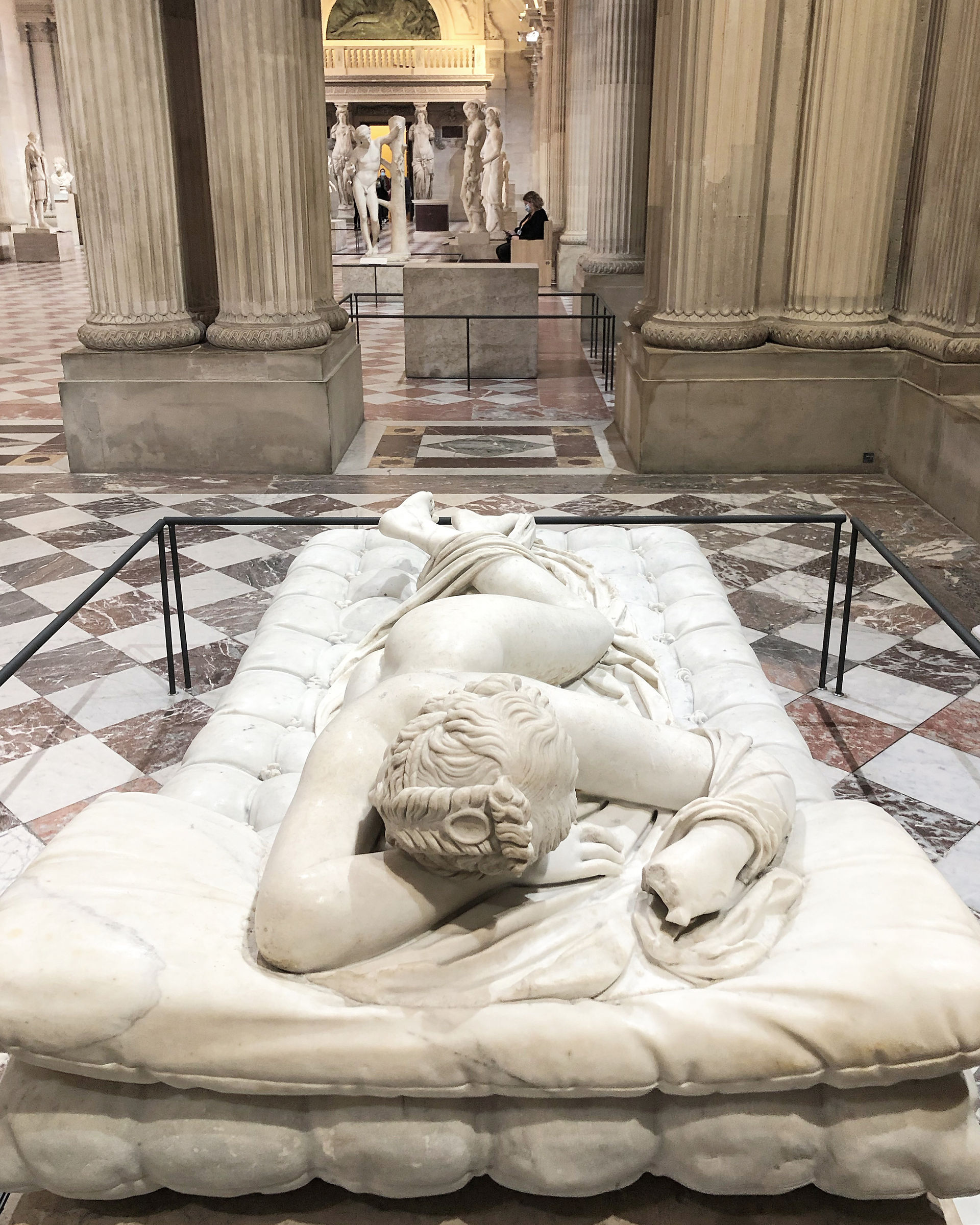 Hermaphrodite endormi - Louvre