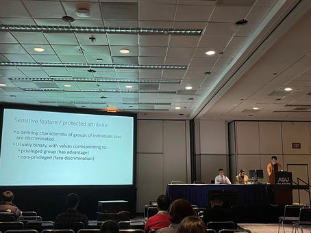 GEAR Lab Members Attended AGU 2022