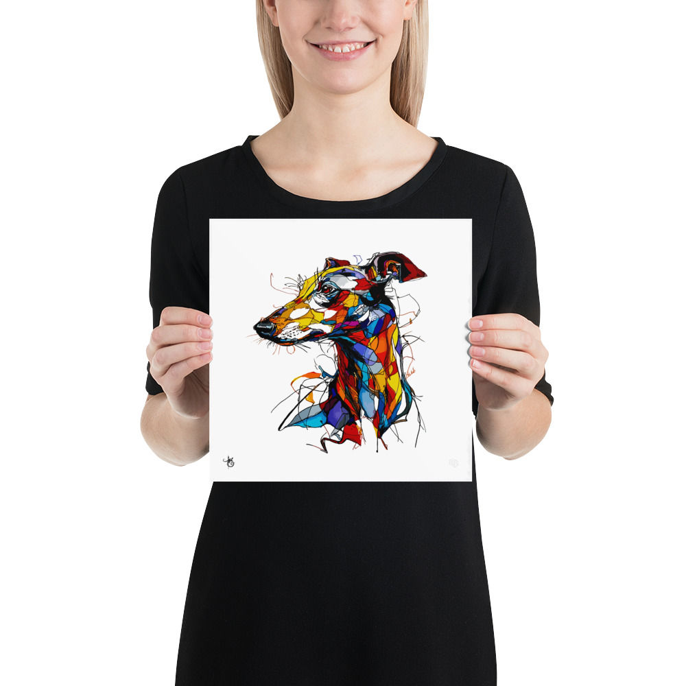 Greyhound Art Print (Vector Edition)