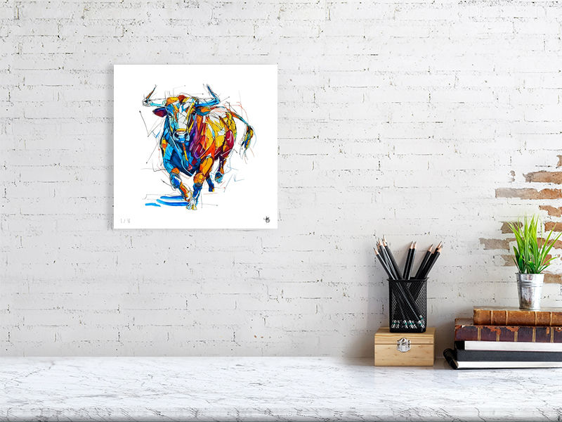 Spanish Bull Limited Edition Art Print