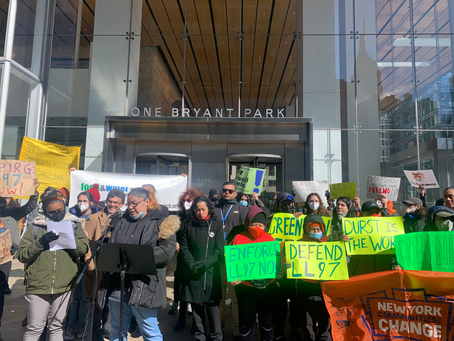Activists Call on Mayor Adams to Enforce Building Emissions Law