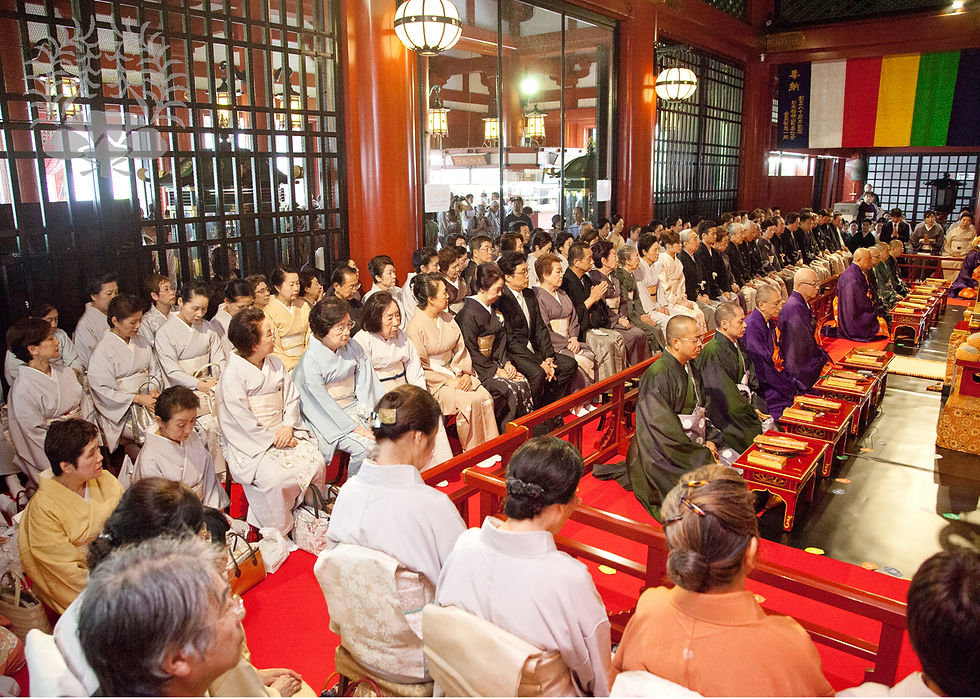 浅草寺 花柳流 安泰祈願