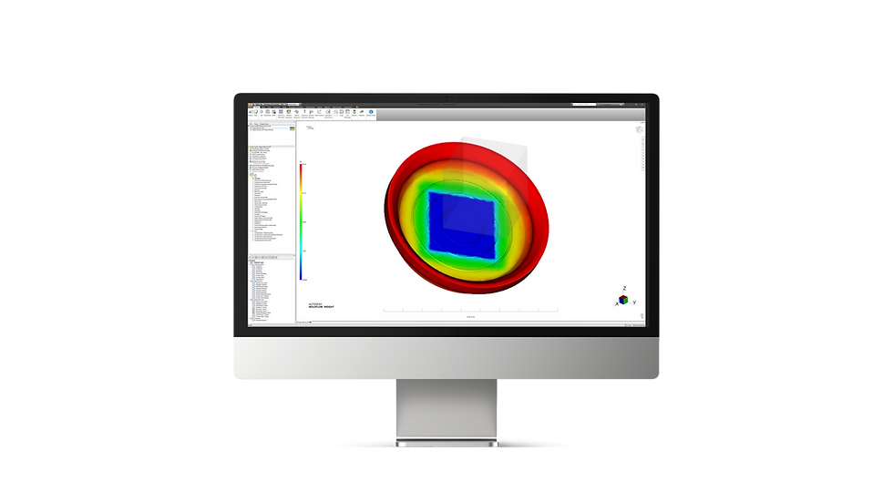 Moldflow Analysis Injection-compression molding is often used in thin-wall applications to