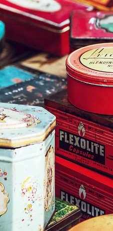 Old Tin Containers