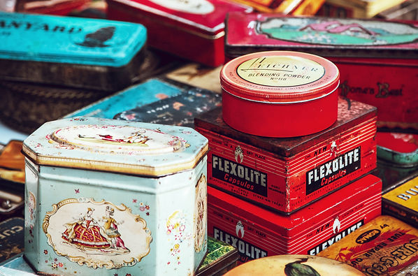 Old Tin Containers