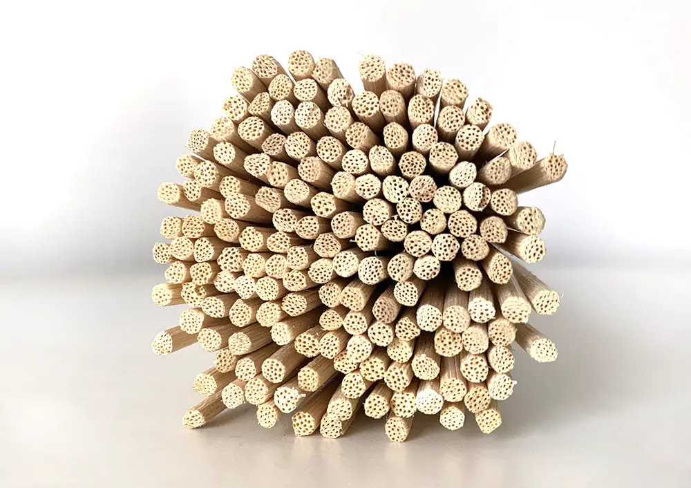 Duftstäbchen Rattan-Diffuserstäbchen-für Raumduft und Aroma Diffuser-Querschnitt
