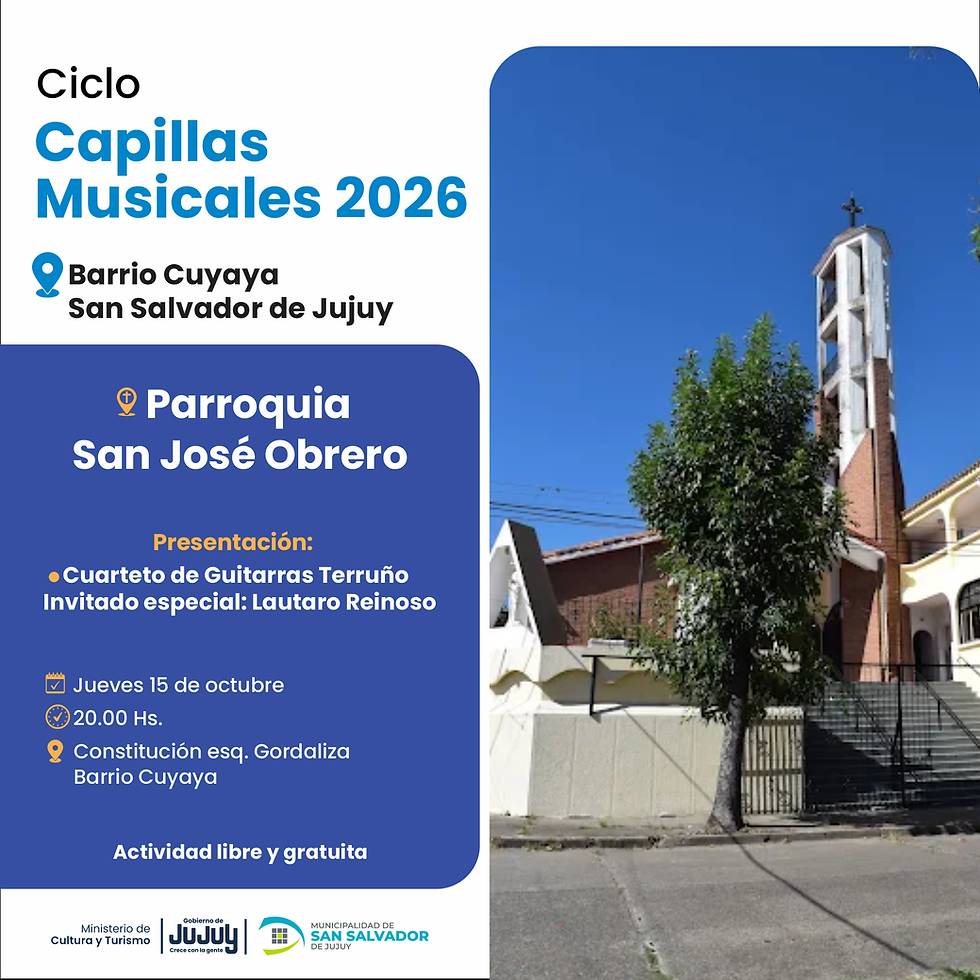 Ciclo Capillas Musicales 2026
