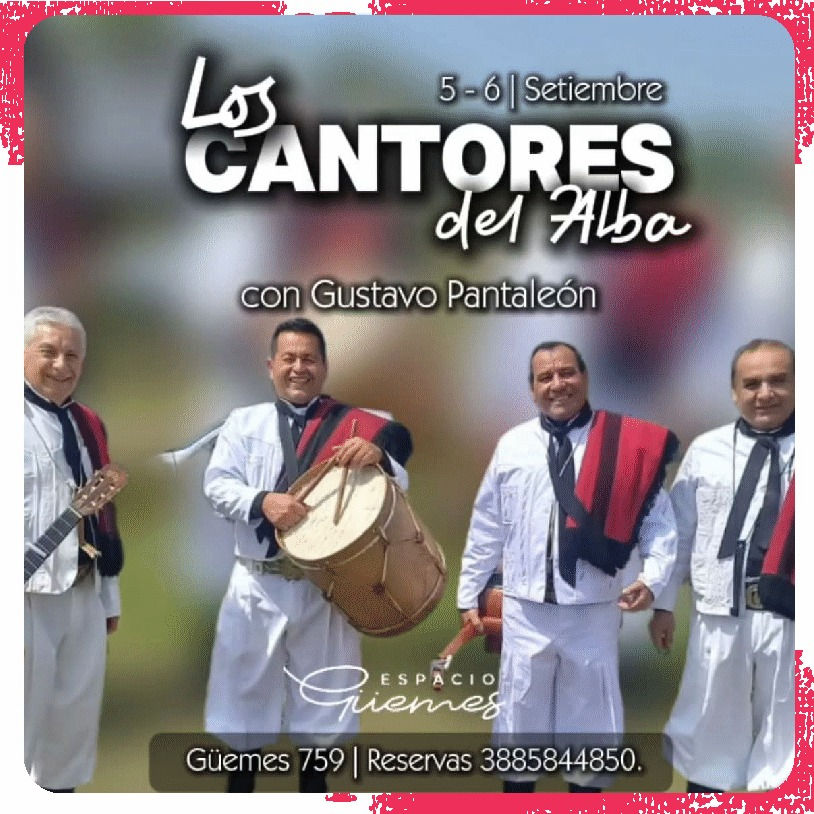   Los Cantores del Alba con Gustavo Pantaleón En Jujuy