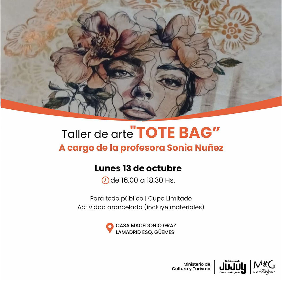 Taller de Arte “Tote Bag”