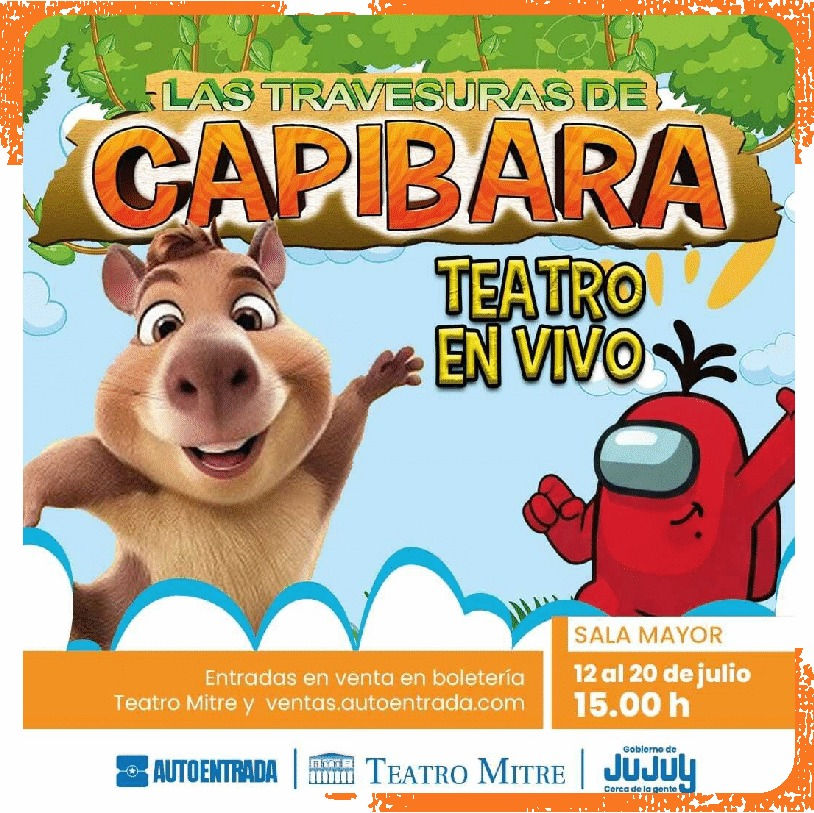 Las Travesuras de Capibara