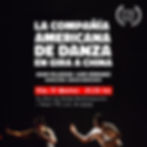 LA COMPAÑIA DE DANZA EN GIRA A CHINA