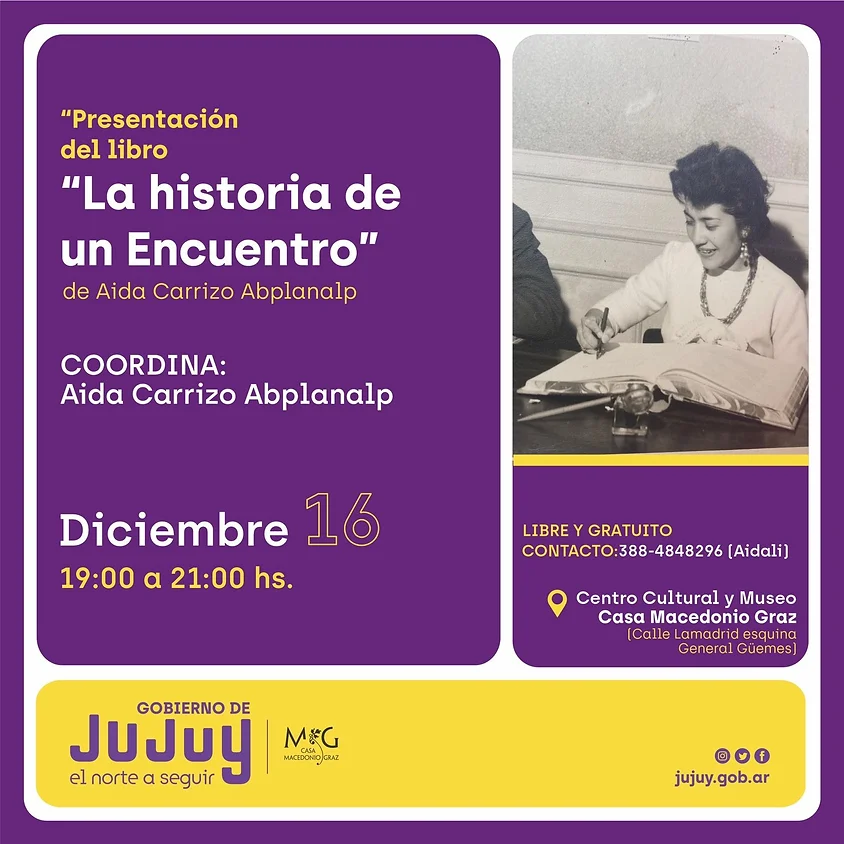 La historia de un encuentro de Aida Carrizo Abplanalp