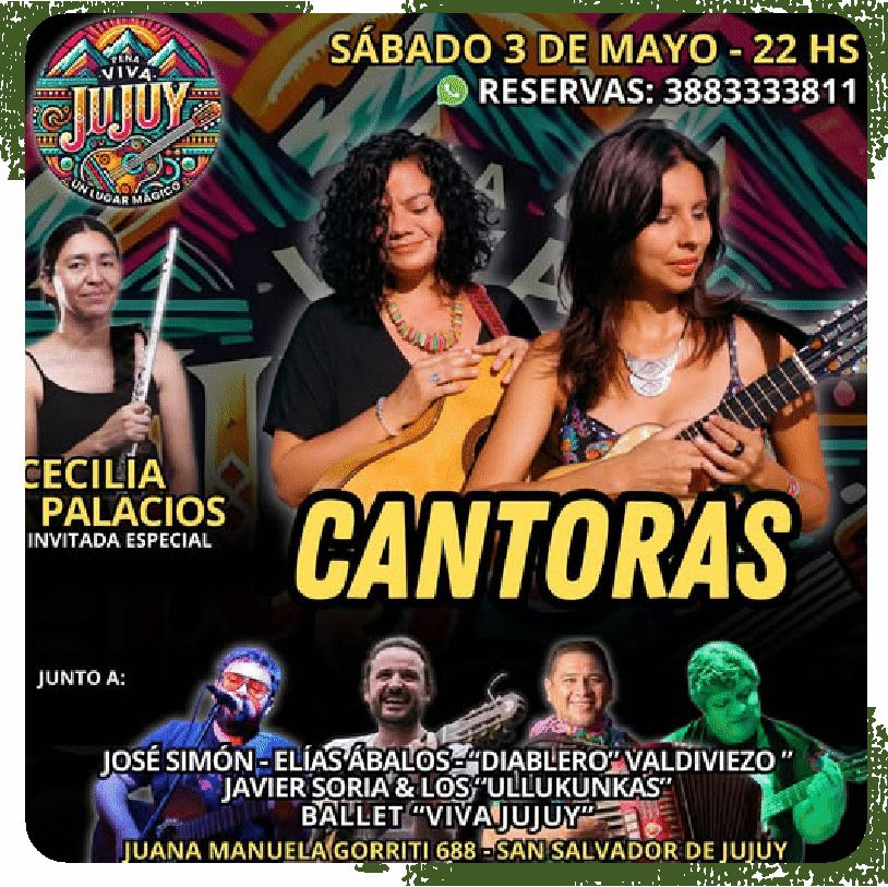 Cantoras, Cecilia Palacios y Artistas Invitados