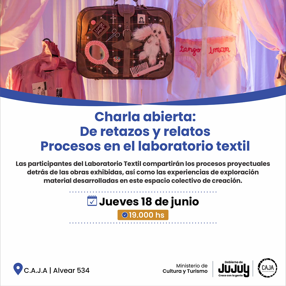 Charla Abierta: De Retazos y Relatos