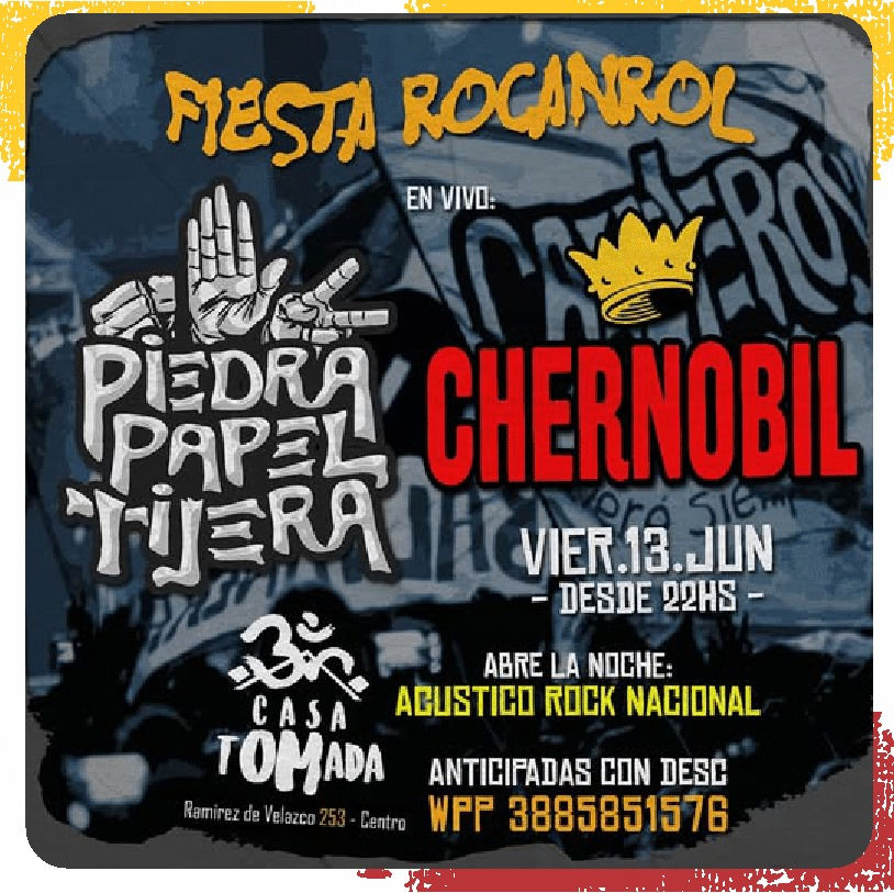 Chernobil + Piedra Papel Tijera