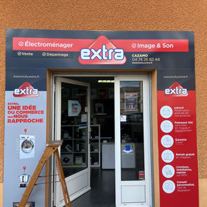 Devanture de magasin pour EXTRA