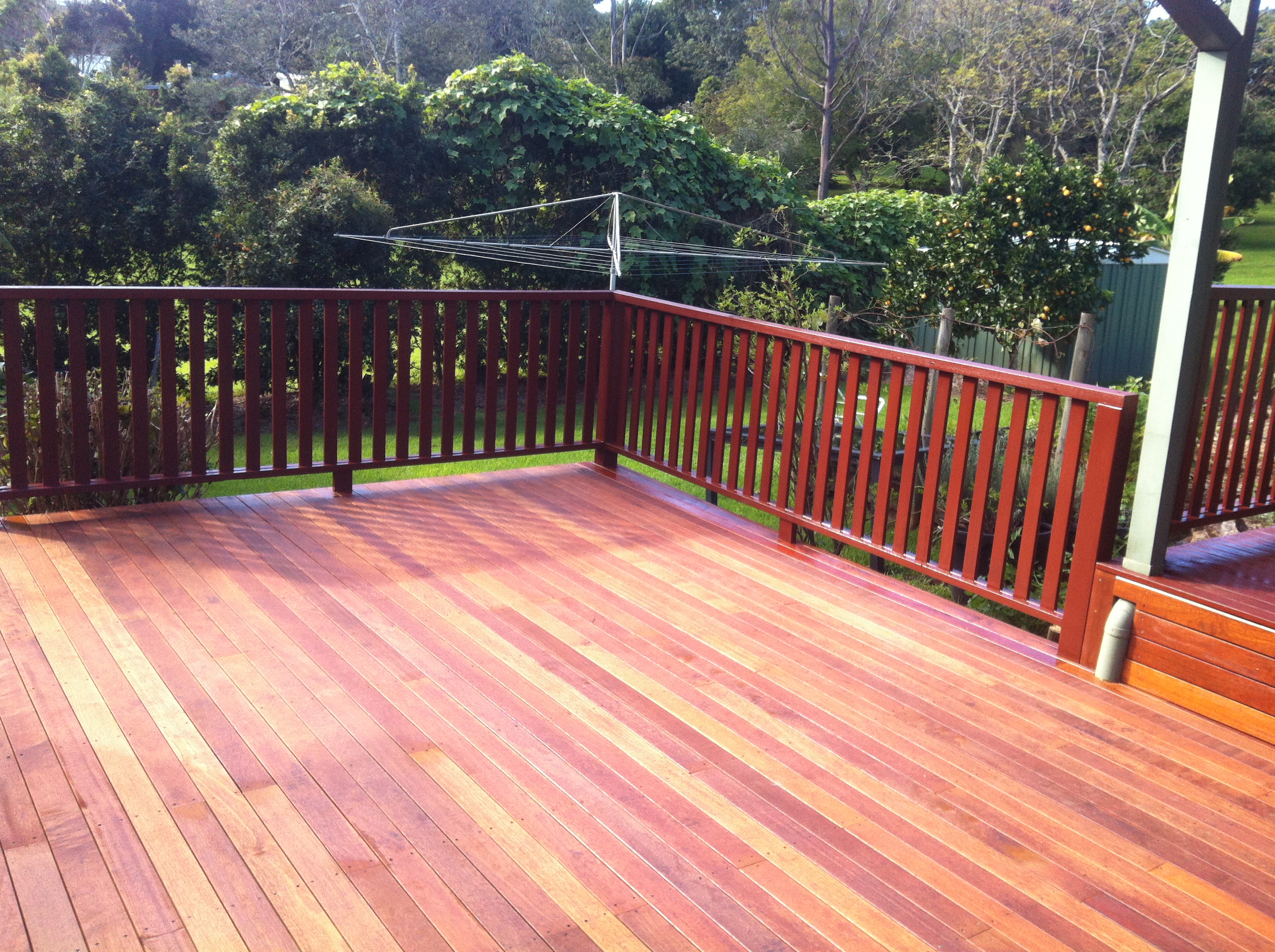 Ballustrade stain