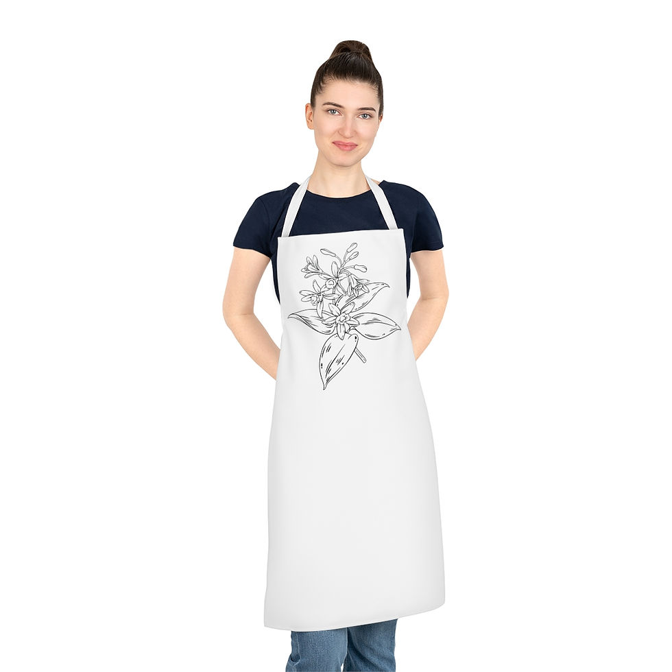 Thumbnail: Vanilla Bean Blossom - Adult Apron