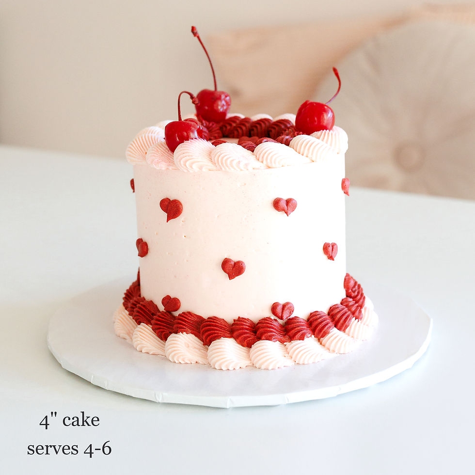 Thumbnail: Valentine Cake (2 sizes!)