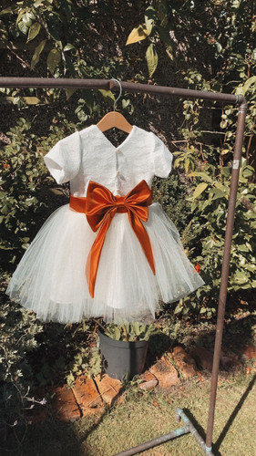 Burnt Orange Orange Flower Girl Dresses Burnt Orange Flower Girl