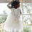 Thumbnail: Handmade ivory white sequin tulle sparkly tutu dress. The flower girl dress features an ivory white slip dress with a tutu skirt that falls to the knee. The over layer dress is made from a sheer ivory white sequin tulle and has gorgeous bell sleeves the  tutu skirt that falls to the knee.
The perfect flower girl dress, christening dress, holy communion dress first birthday dress