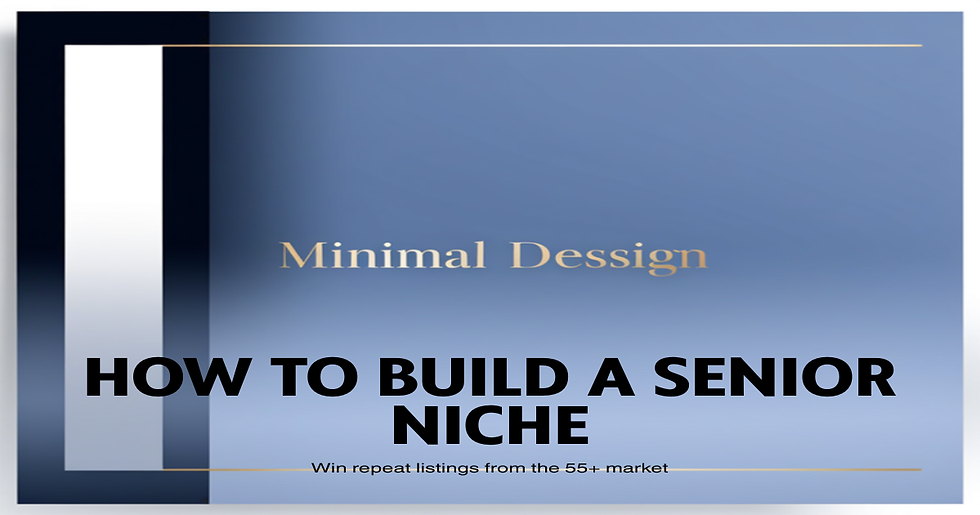 How Denver Real Estate Agents Can Build a Senior Downsizing Niche and Win Repeat Listings From the 55+ Market in 2026