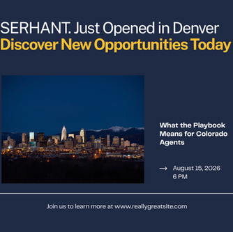 SERHANT. Just Opened in Denver: What the Playbook Means for Colorado Agents