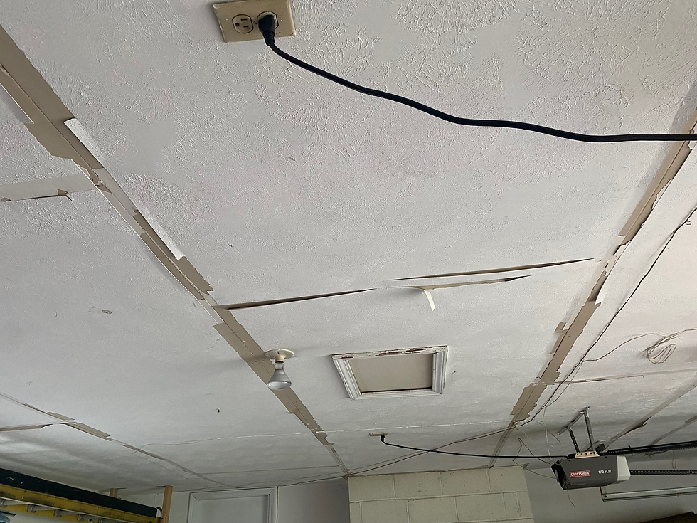 Drywall failed Repairs