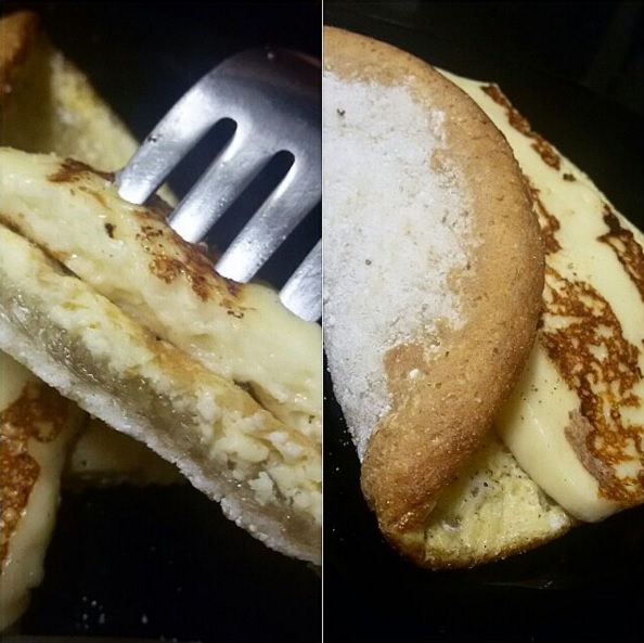 Receita: tapioca crocante!