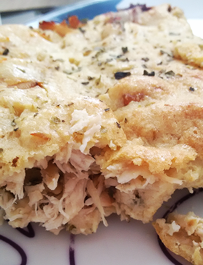 Receita: torta salgada fit!