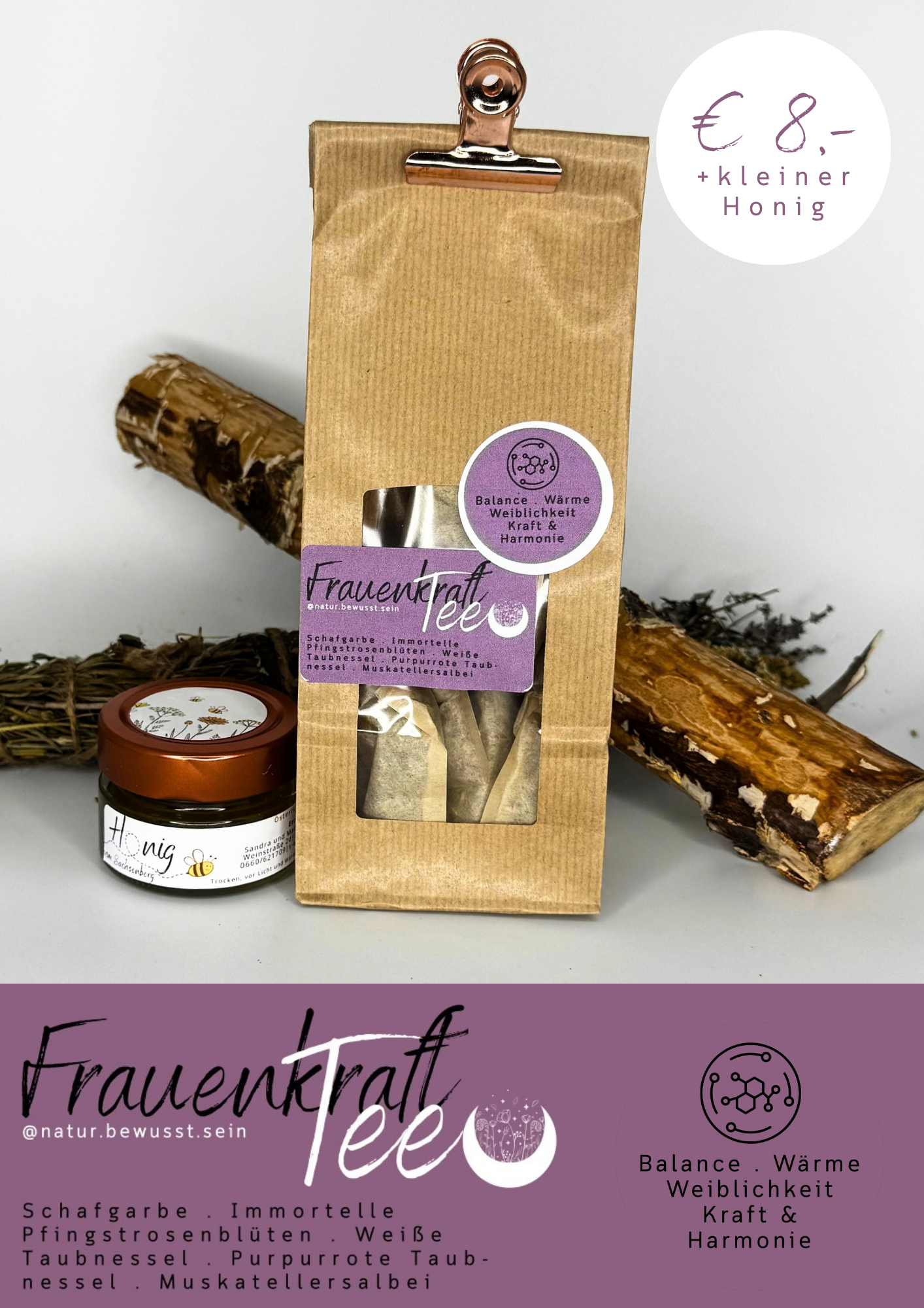 Teemischung »Frauenkraft«