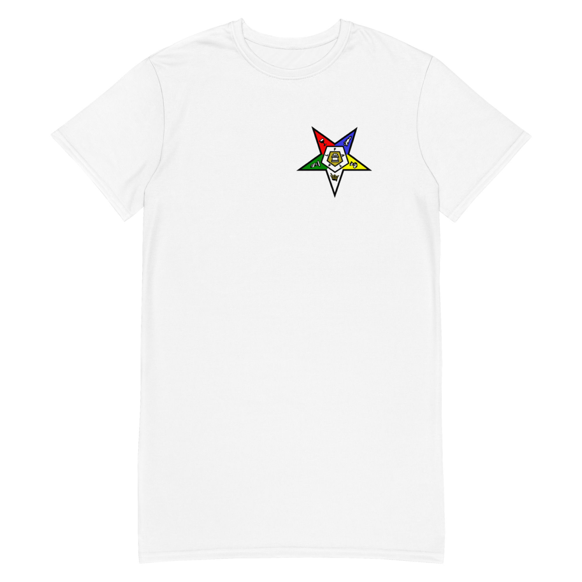 Ivory Crown OES T-shirt dress